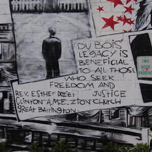 Du Bois mural in Great Barrington